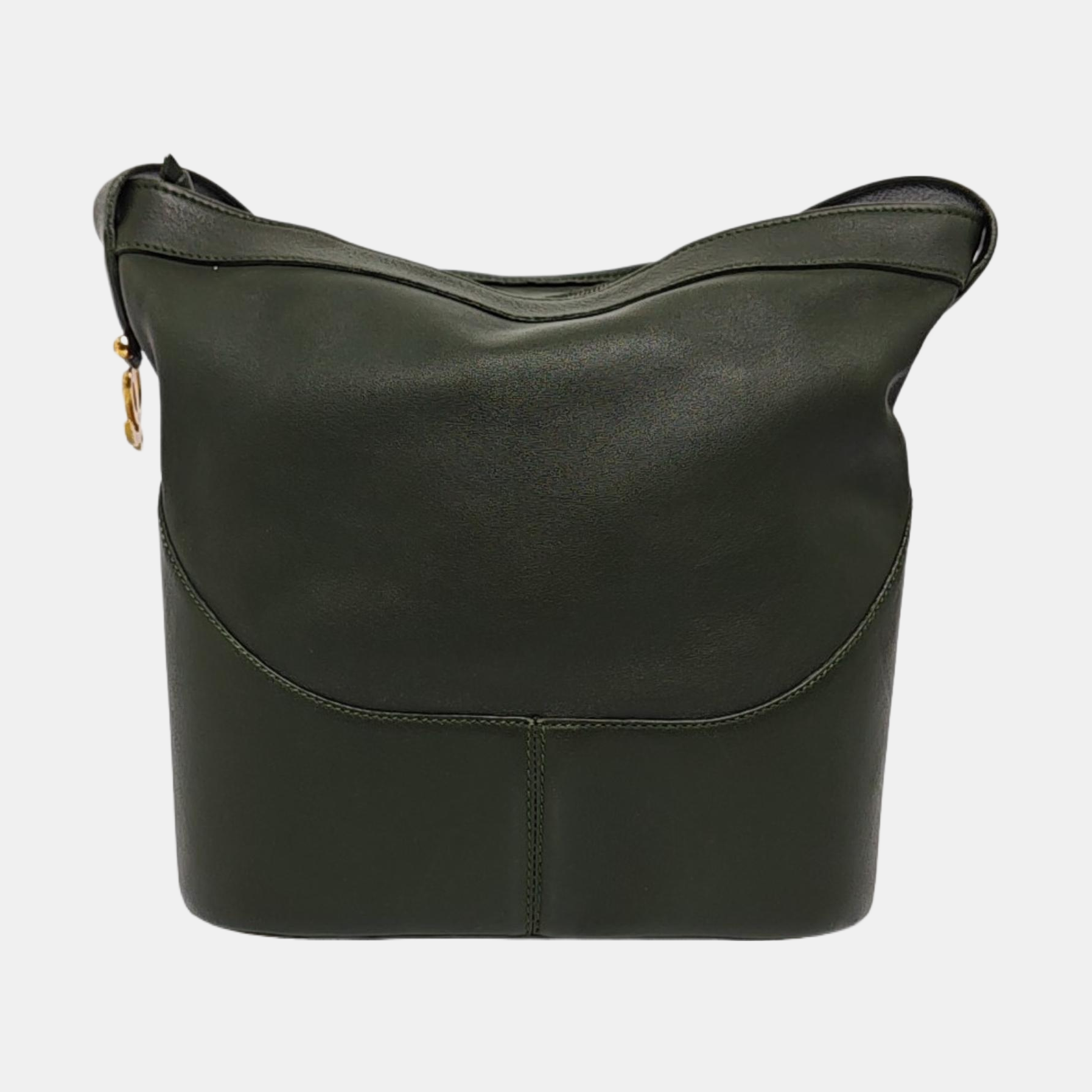 Large Calfskin Green