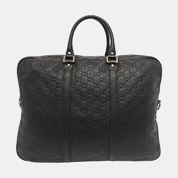 Duffle Monogram Calfskin Black
