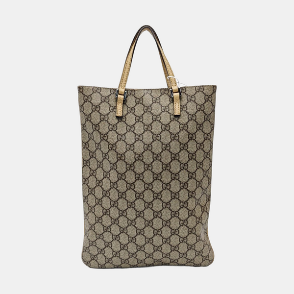 Monogram Coated Canvas Top Handle Bag Black