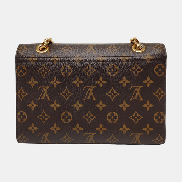 VICTOIRE Monogram Coated Canvas Brown