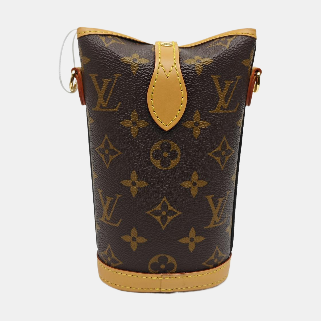 FOLD ME Monogram Coated Canvas Brown