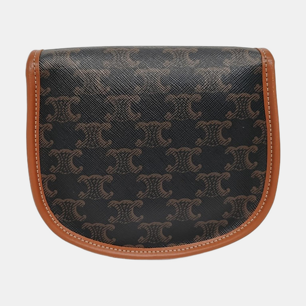 BESACE Mini Coated Canvas Brown