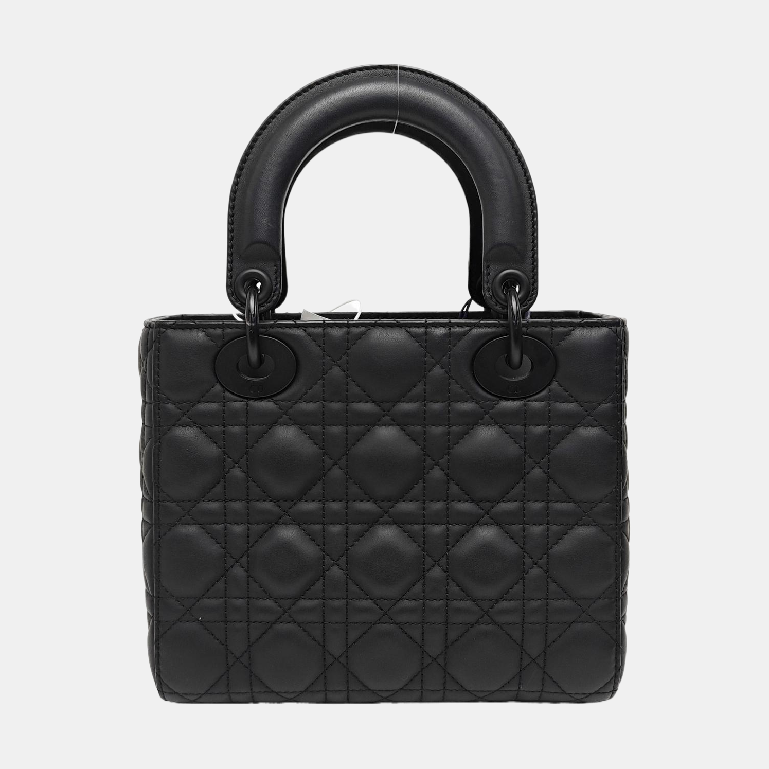 Lady Dior Small Cannage Calfskin Black