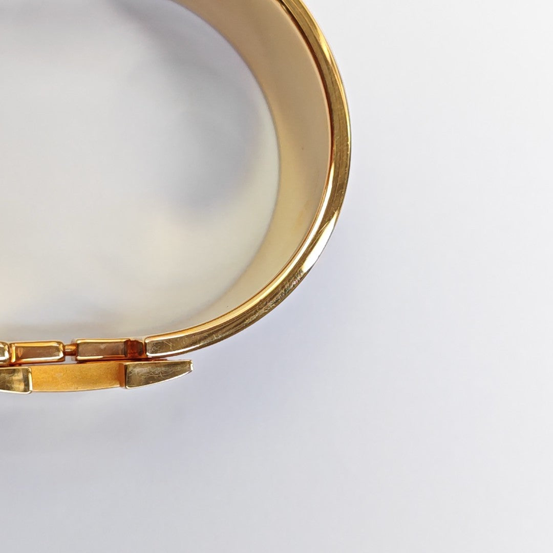 Clic Clac H Metal Rose Gold Bangle