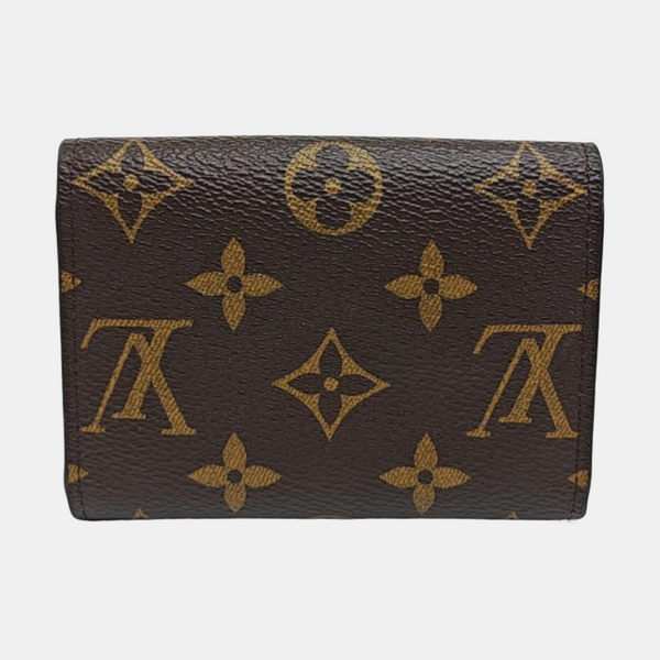 ROSALIE Monogram Coated Canvas Brown Wallet
