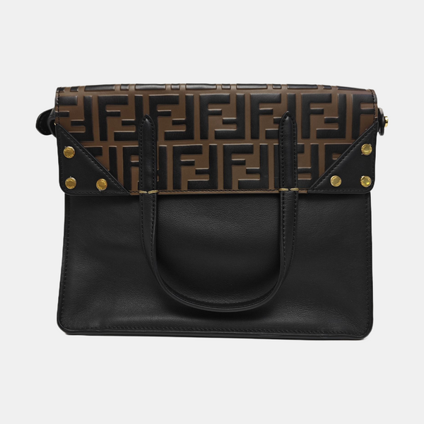 Flip Medium Calfskin Black