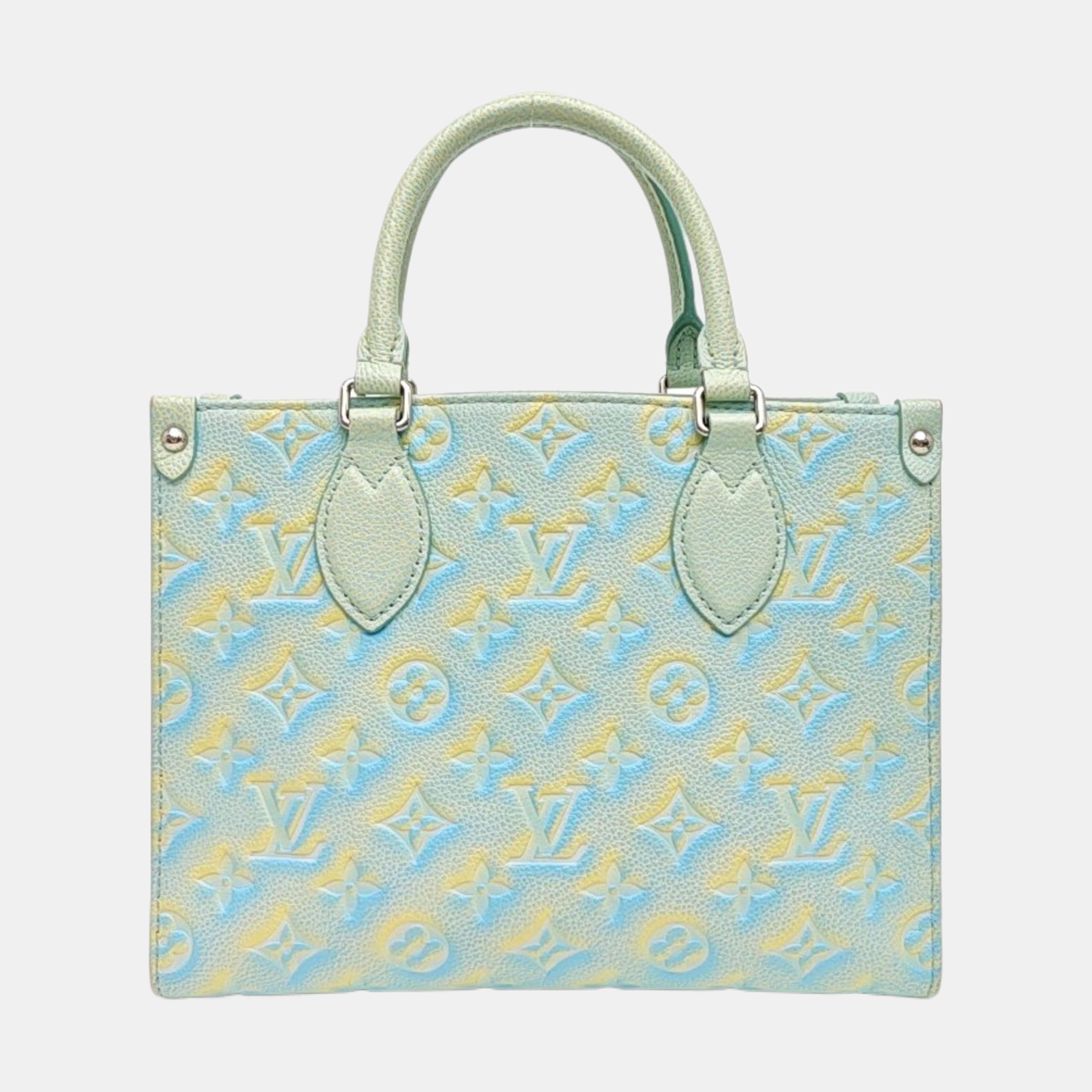 ONTHEGO PM Monogram Calfskin Green