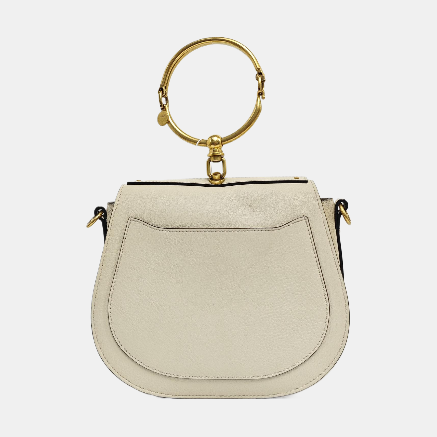 Nile Medium Calfskin White