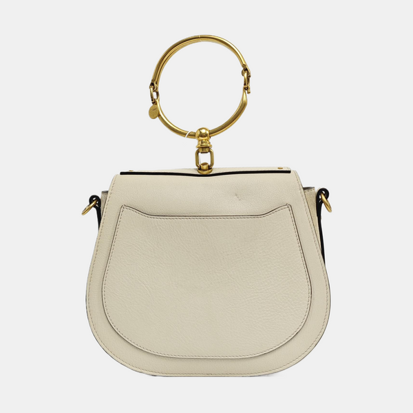 Nile Medium Calfskin White