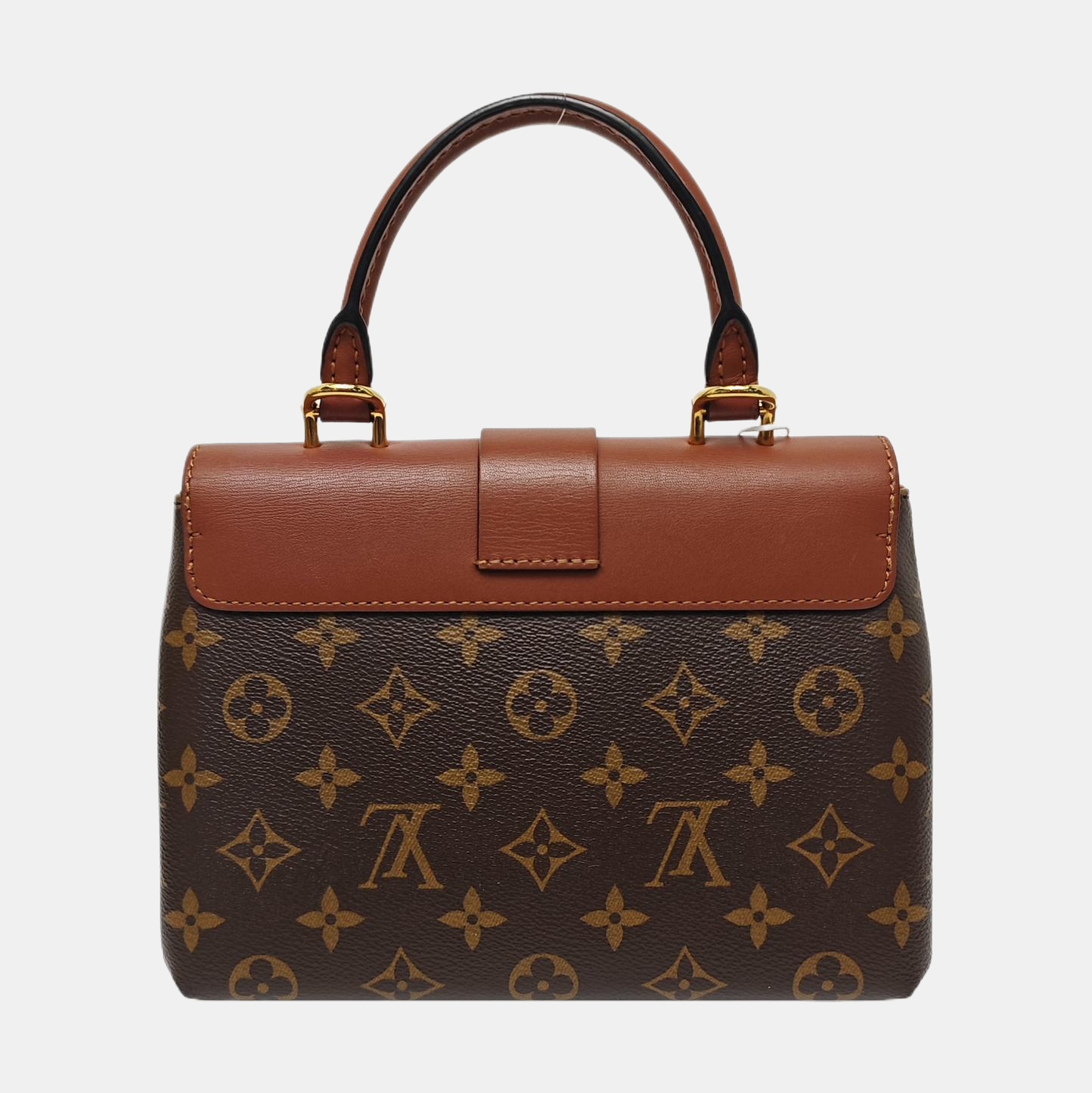 LOCKY BB Monogram Coated Canvas Brown