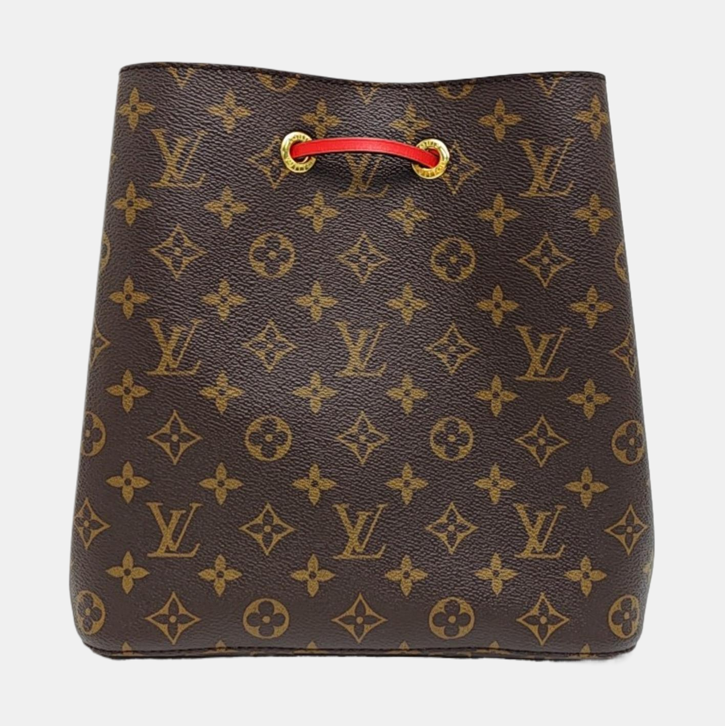 NÉONOÉ MM Monogram Coated Canvas Brown