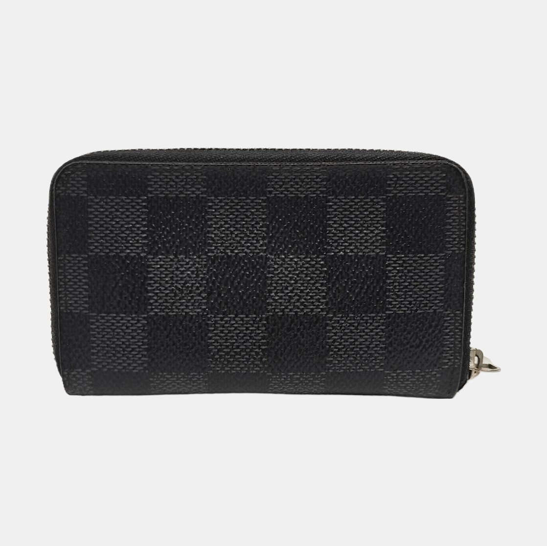 Damier Graphite Coated Canvas Wallet Gray