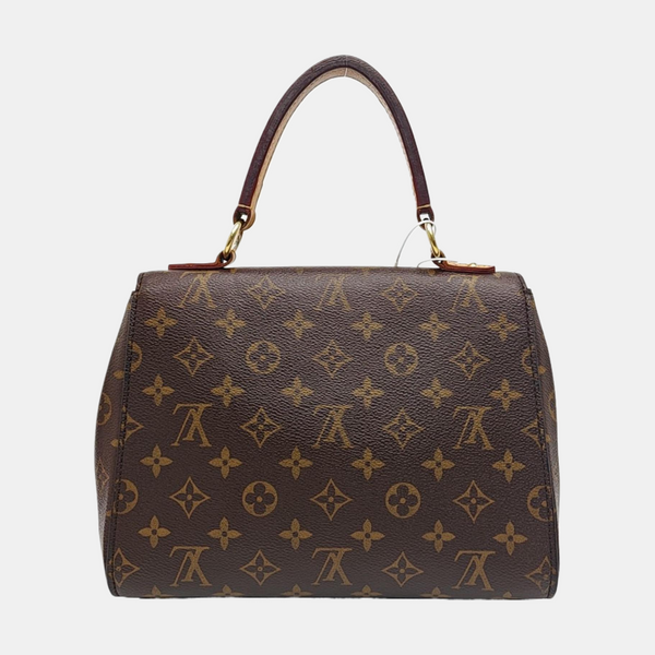 CLUNY PM Monogram Coated Canvas Brown