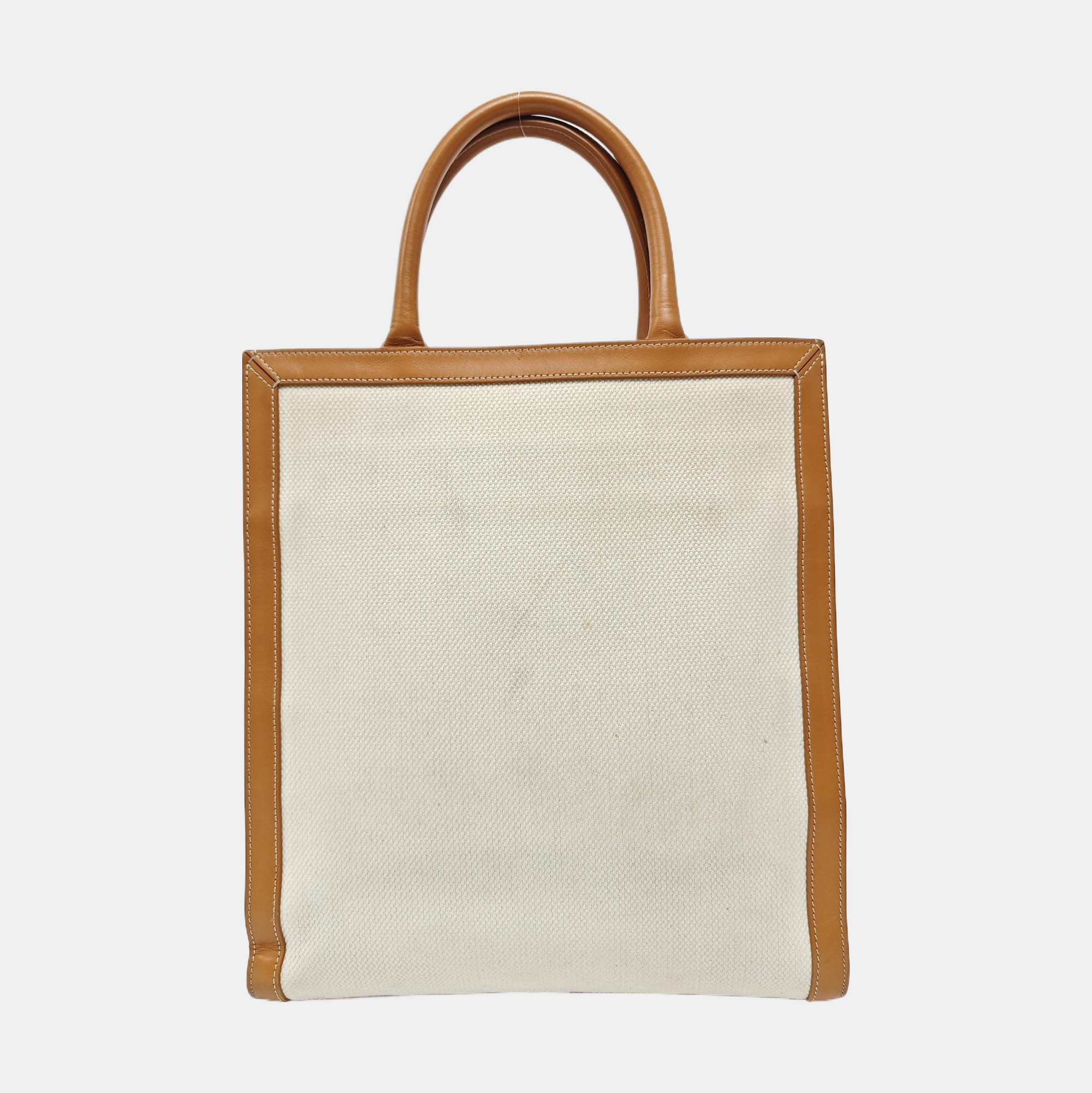 CABAS CELINE Small Canvas White