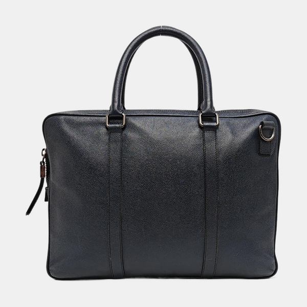 Calfskin Shoulder Bag Blue