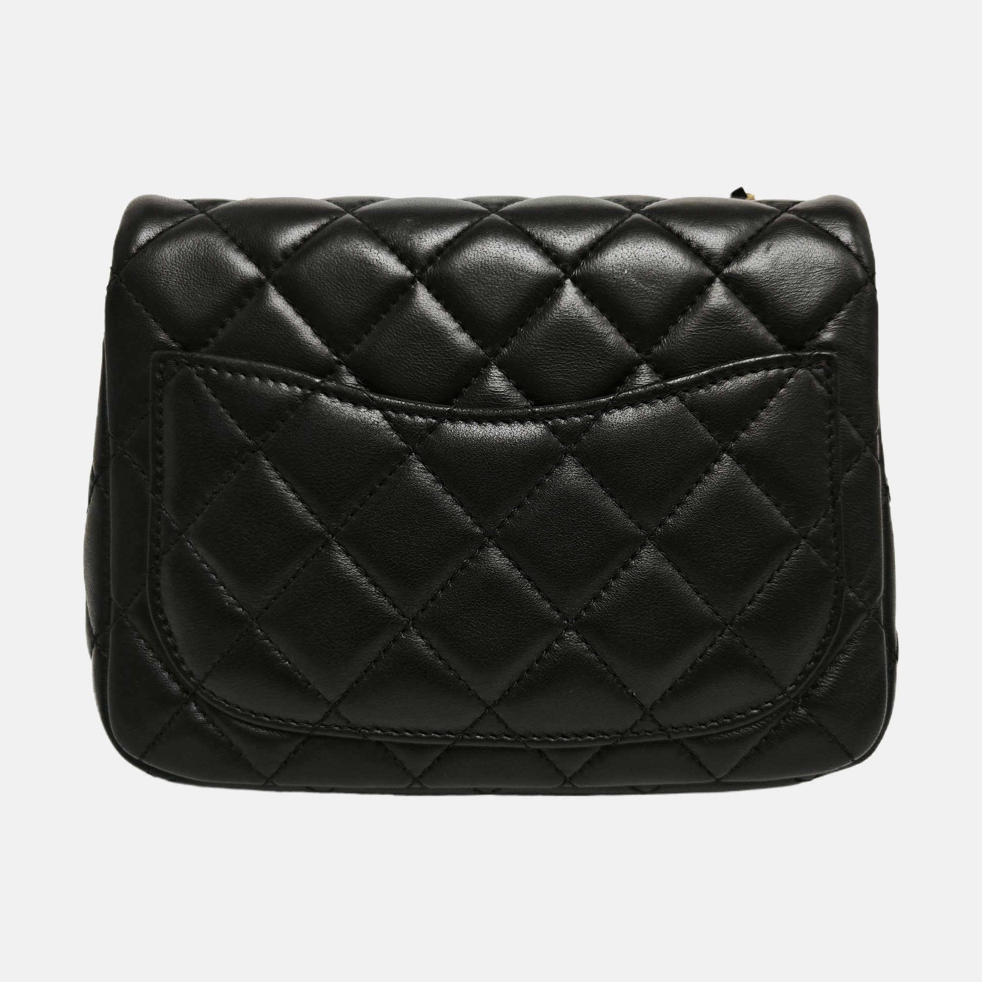 CLASSIC FLAP Mini Quilted Lambskin Black