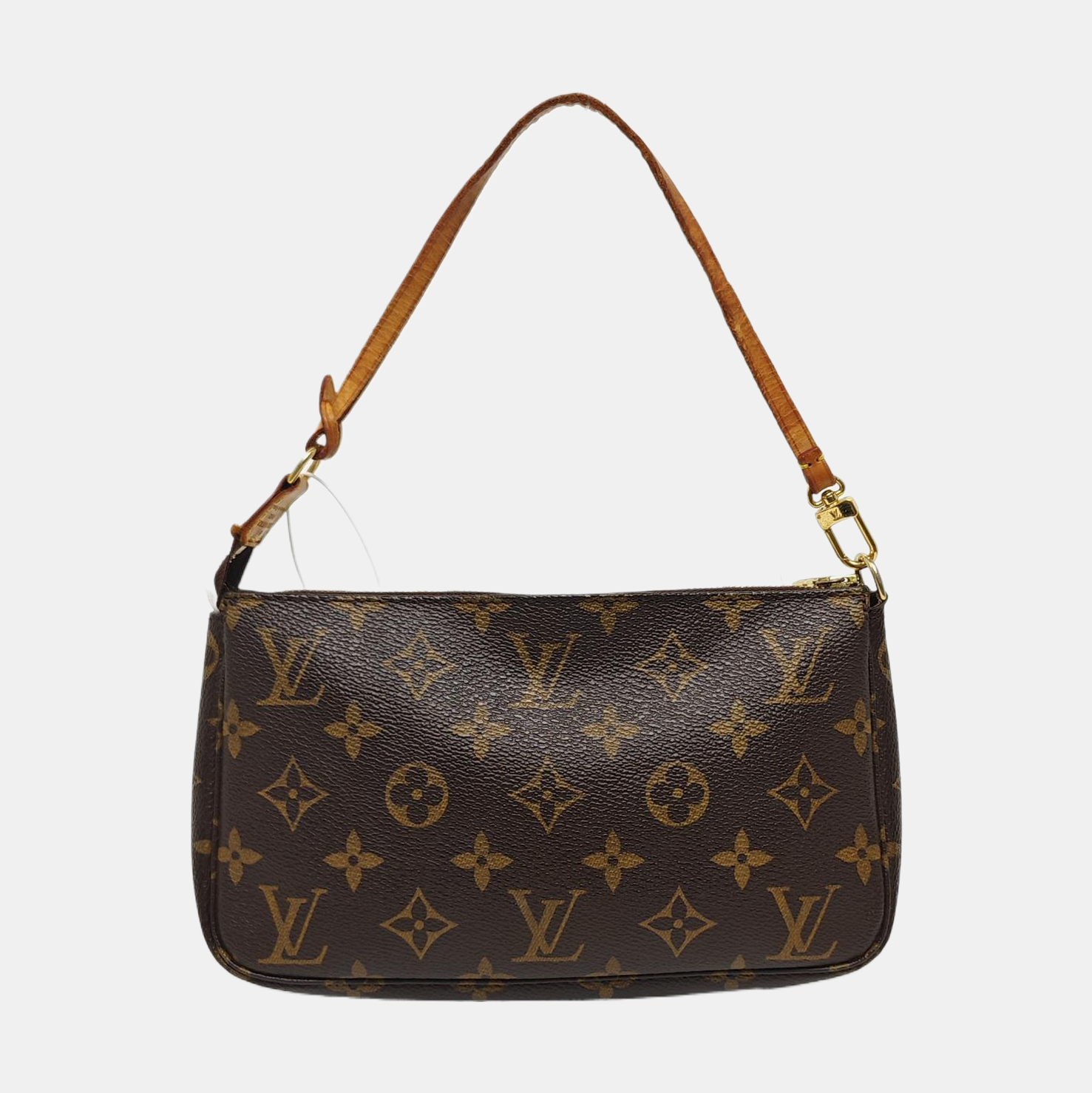 ACCESSOIRES Monogram Coated Canvas Brown