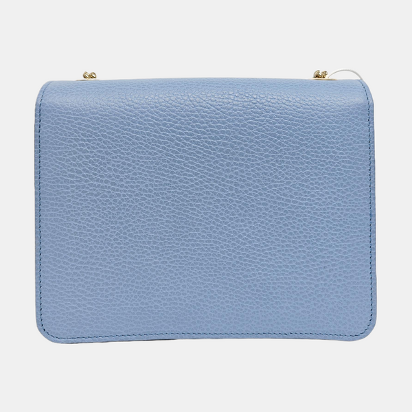 Authenticated pre-owned  Interlocking G Small Calfskin Blue - Shoulder Bag at Looply