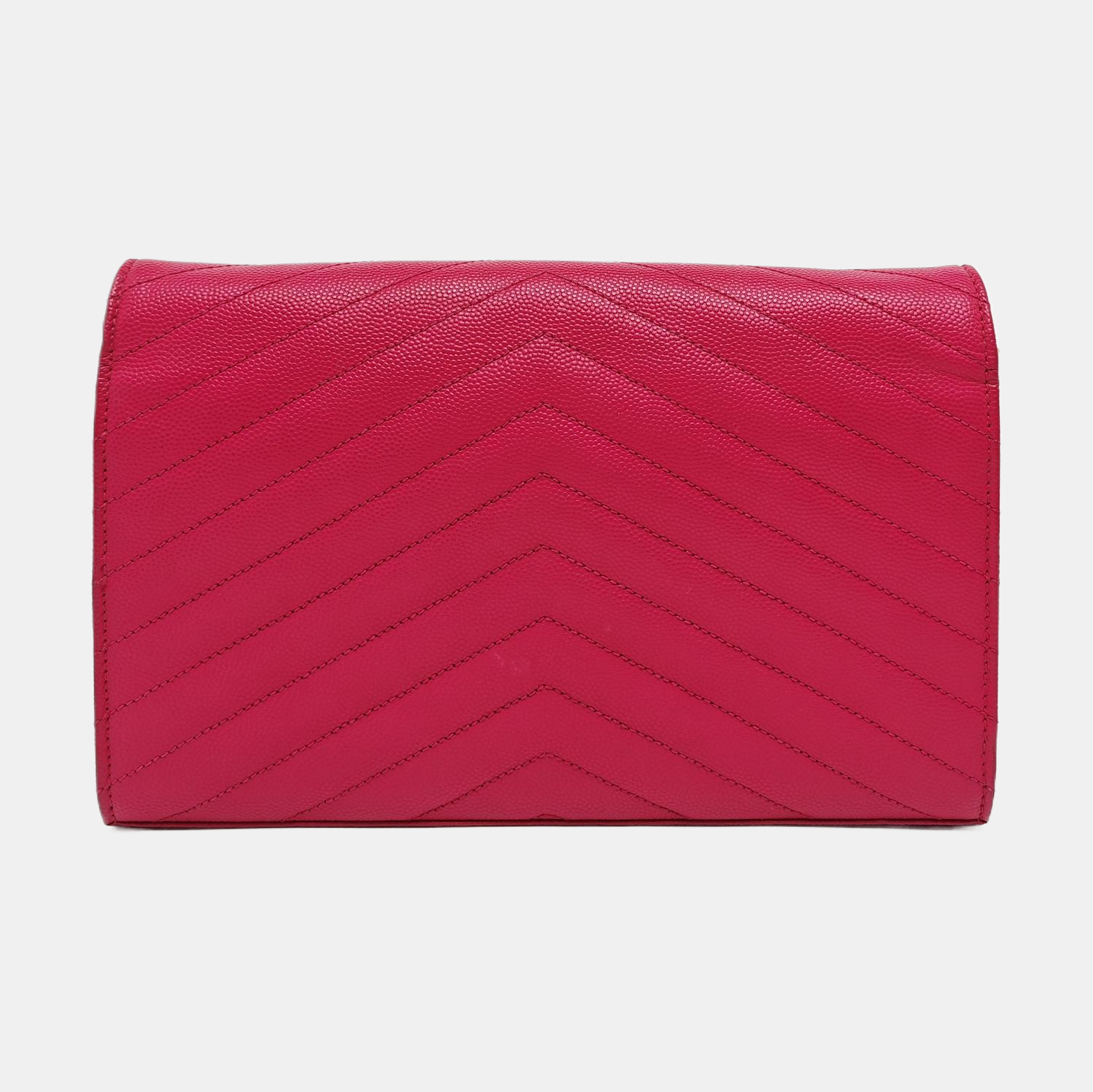 MONOGRAM Medium Chevron Calfskin Pink