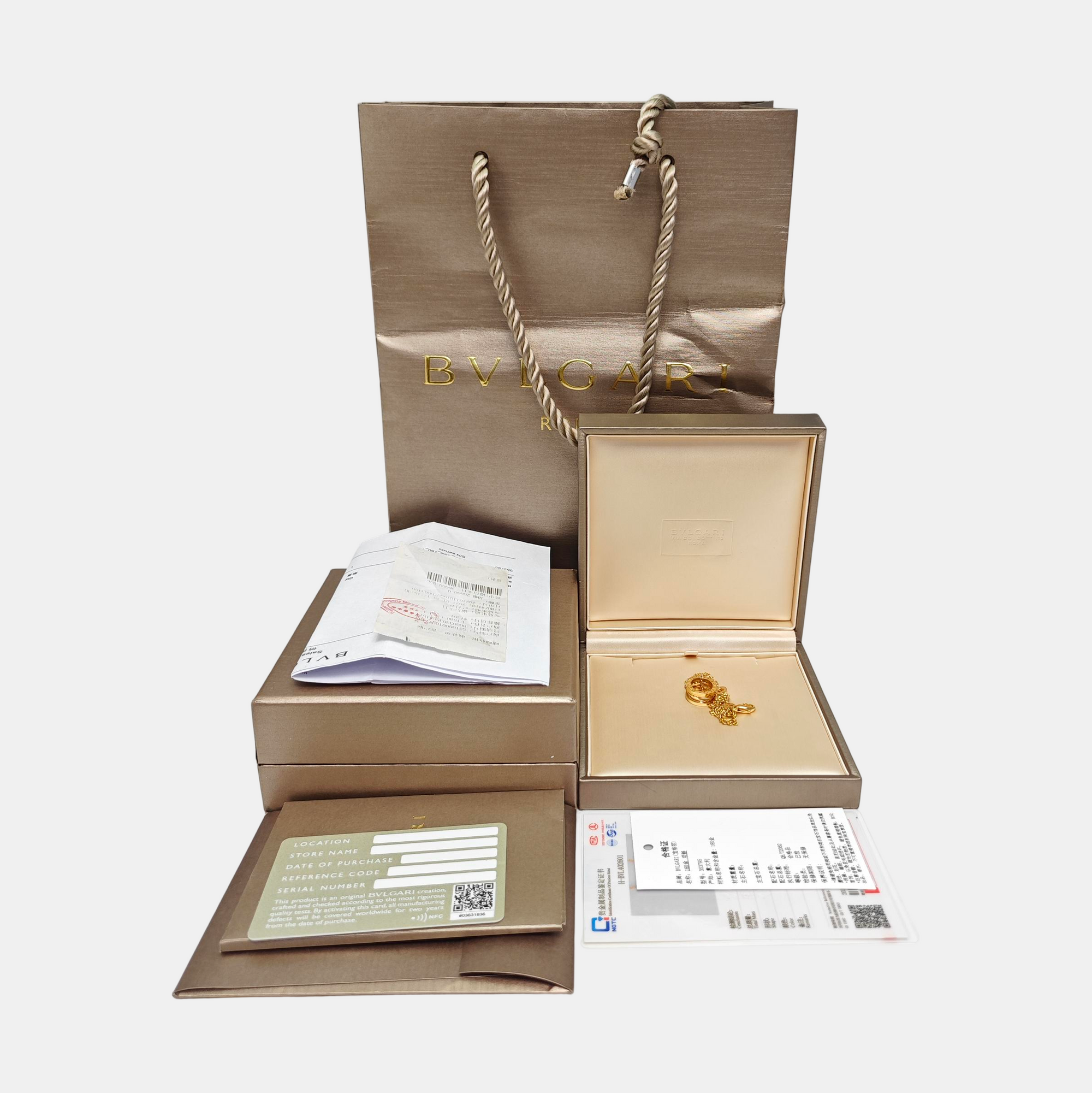 B.ZERO1 18k Rose Gold Necklace