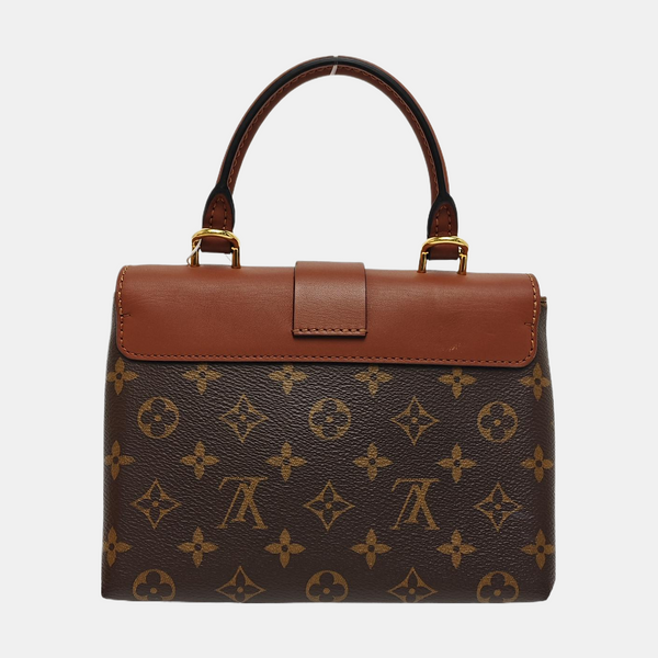 LOCKY BB Monogram Coated Canvas Brown