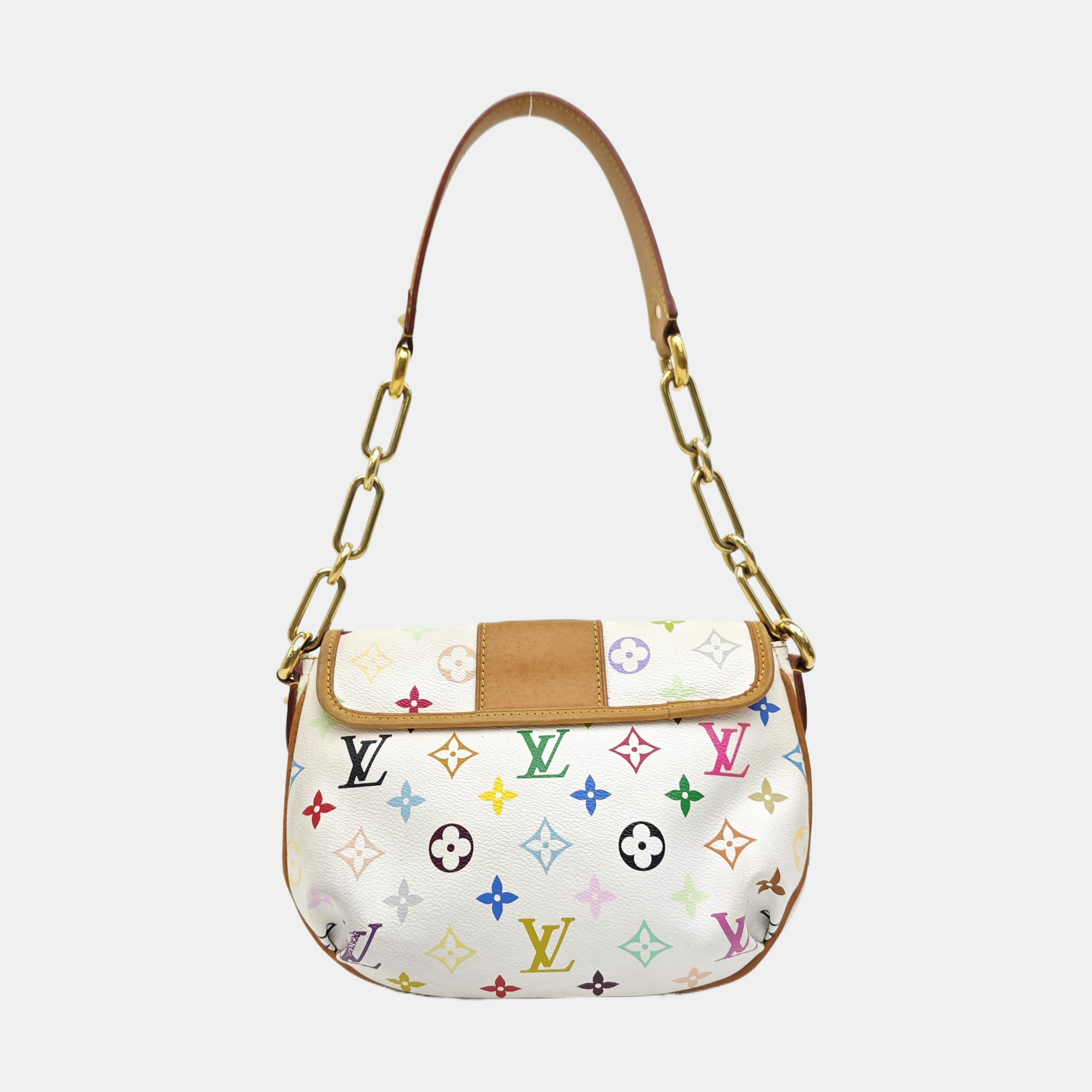 LV × TM ANNIE Monogram Coated Canvas White