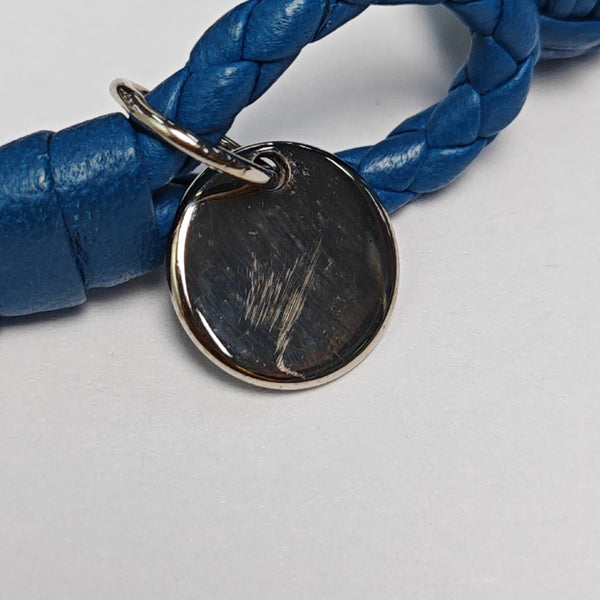 Leather Blue Bracelet