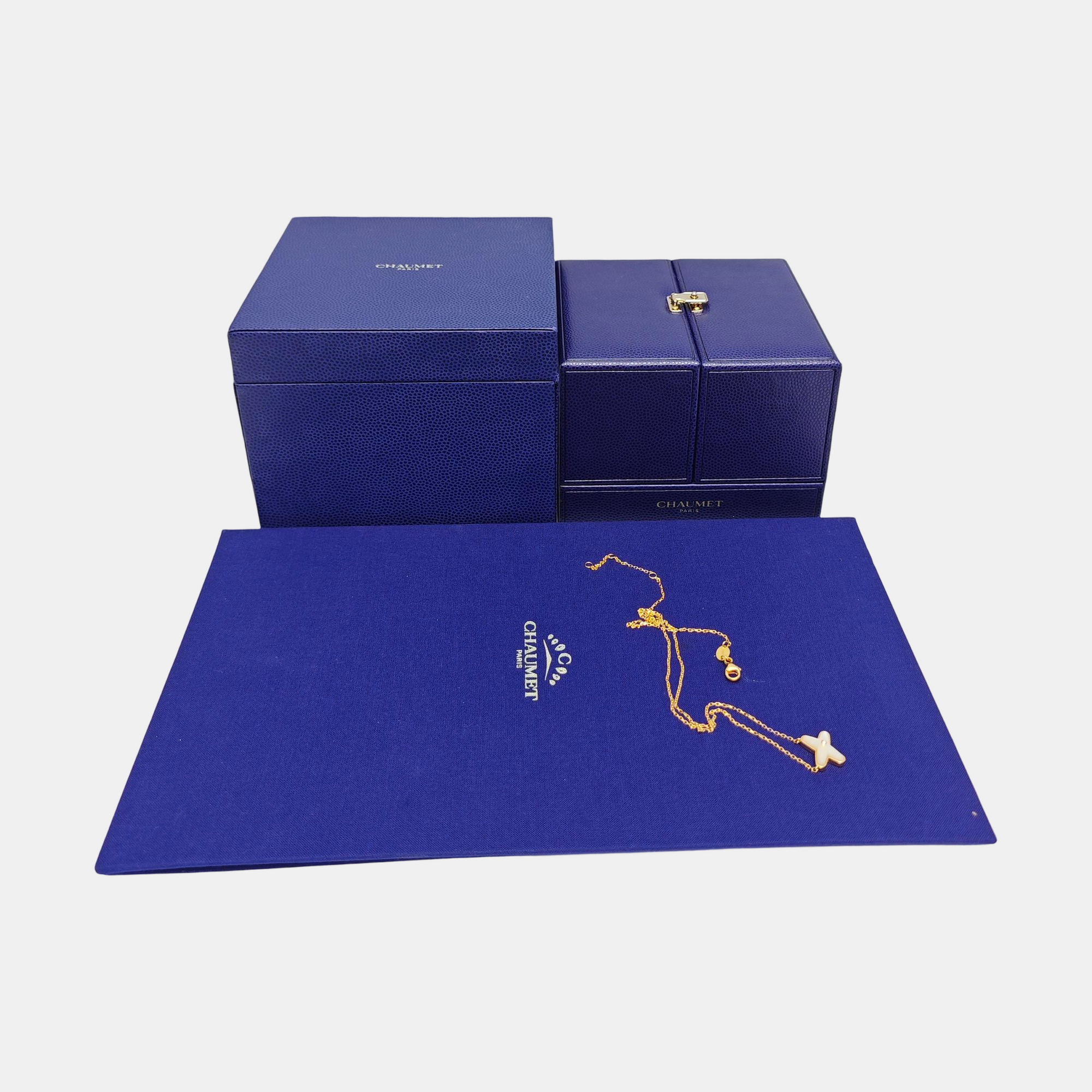 Jeux De Liens 18k Rose Gold Necklace