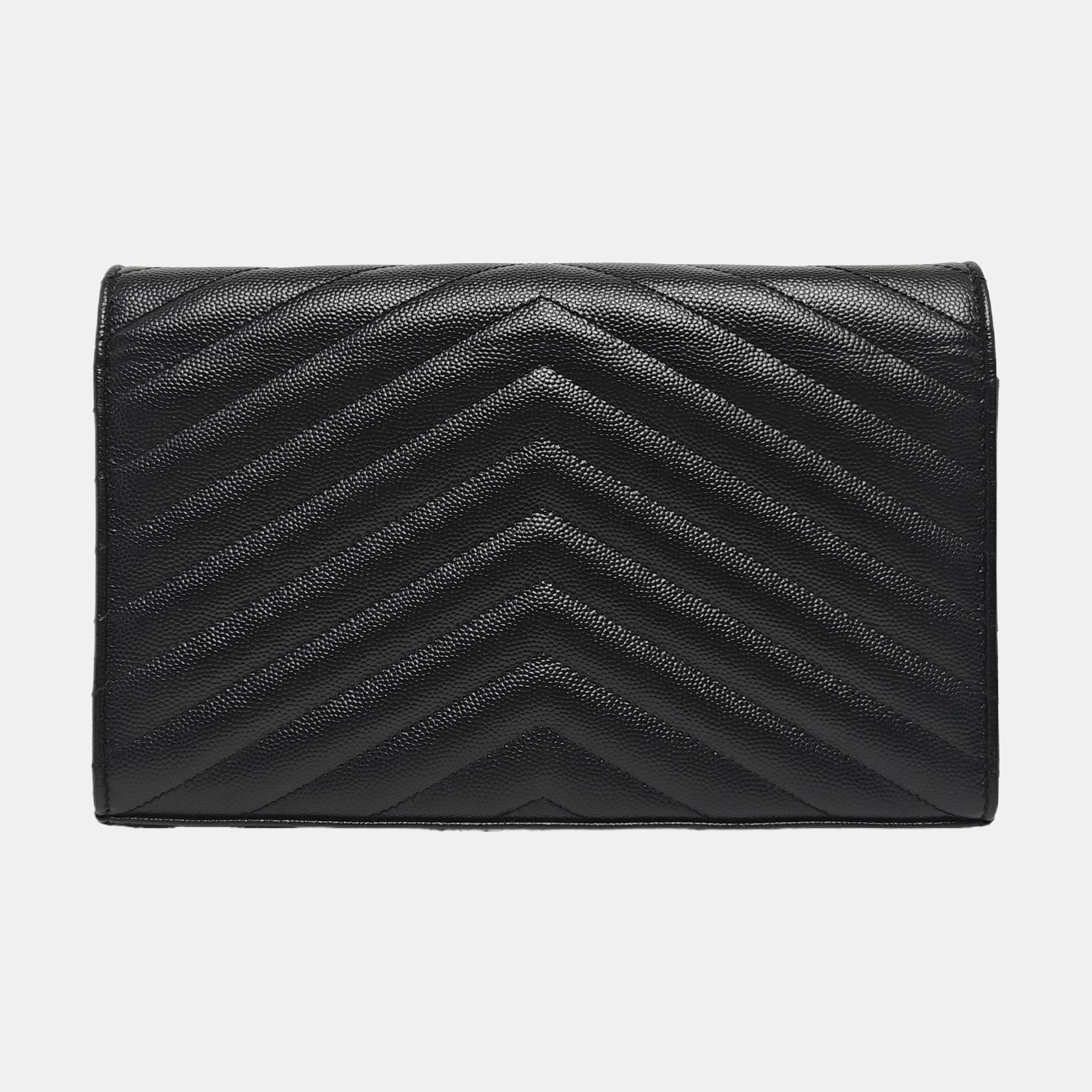 MONOGRAM Medium Chevron Calfskin Black