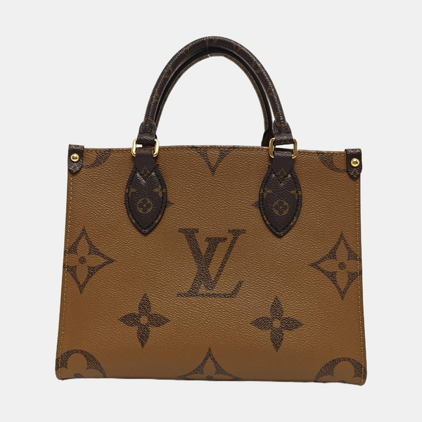 ONTHEGO PM Monogram Coated Canvas Brown