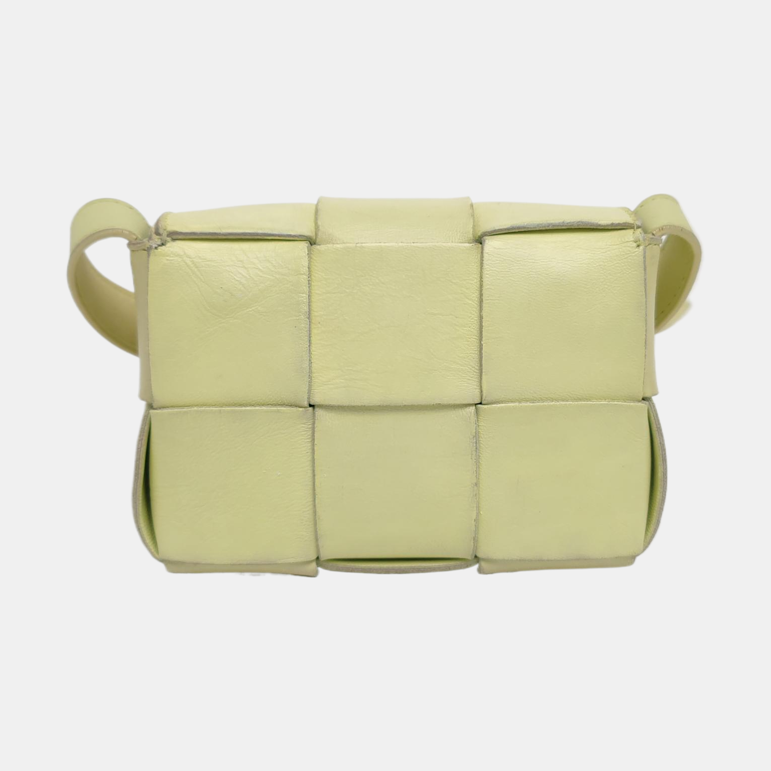 Cassette Mini Lambskin Yellow