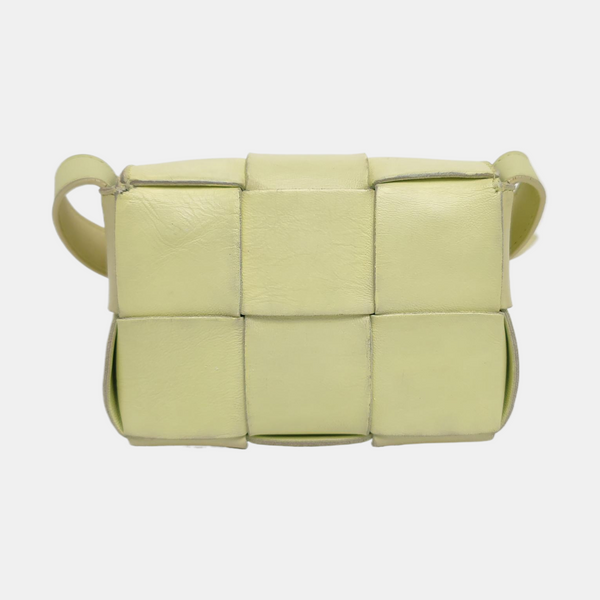 Cassette Mini Lambskin Yellow