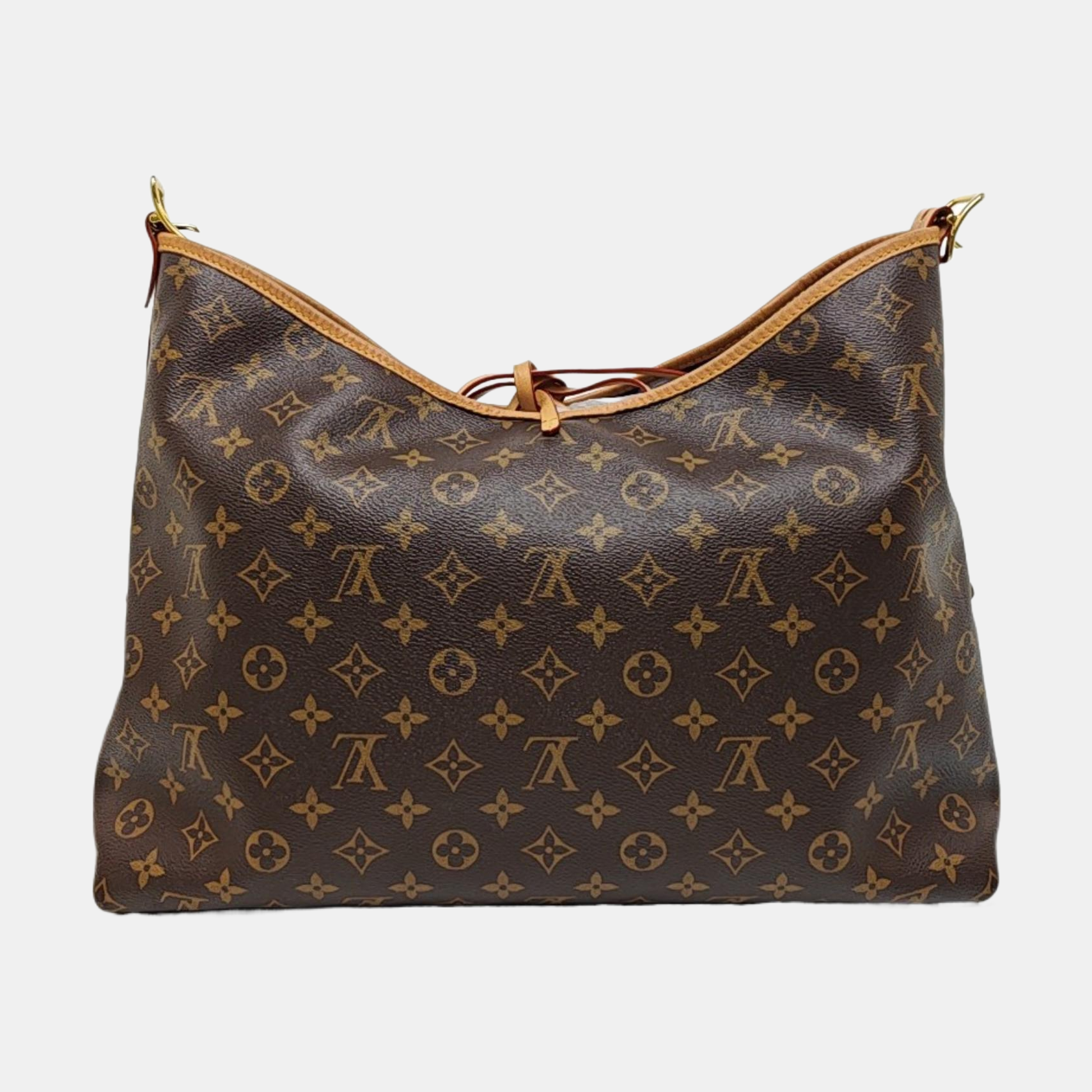 CARRYALL MM Monogram Coated Canvas Brown