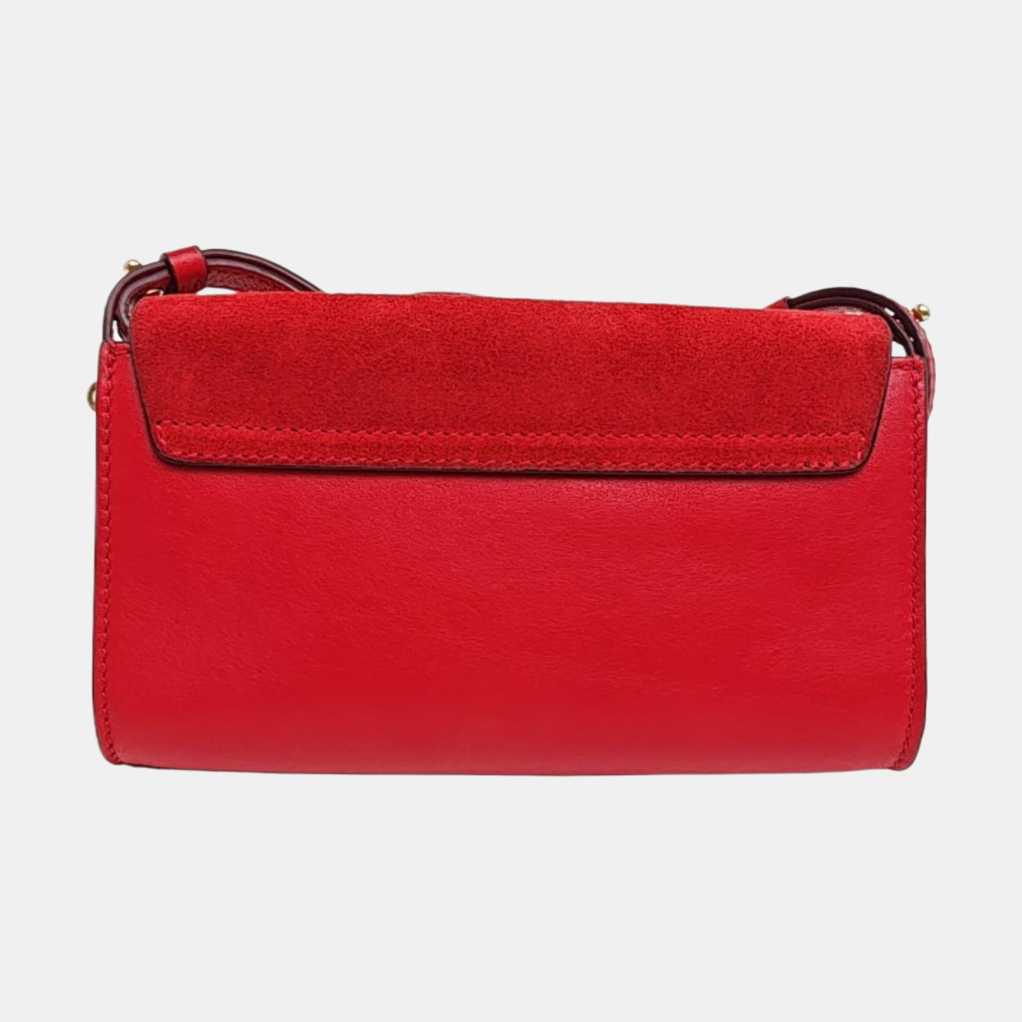 Faye Mini Calfskin Red