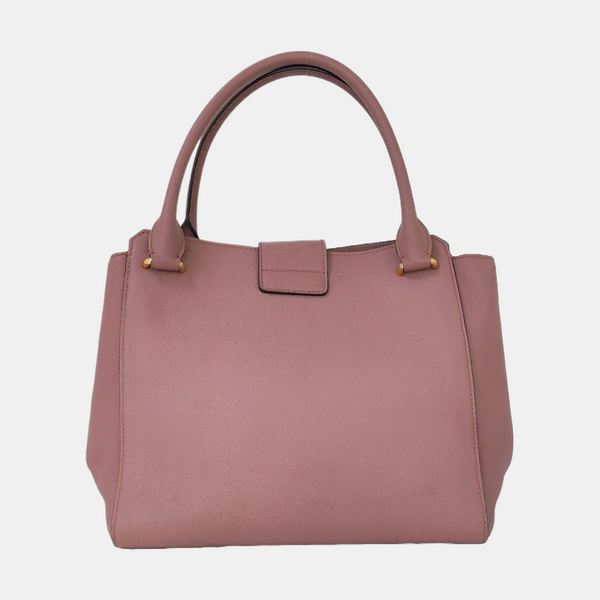 Buckle Calfskin Beige