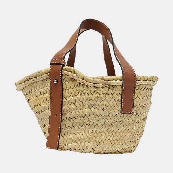 Basket Small Straw Beige