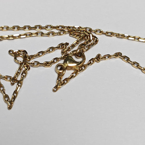 Amulette Maroquinier Metal Gold Necklace