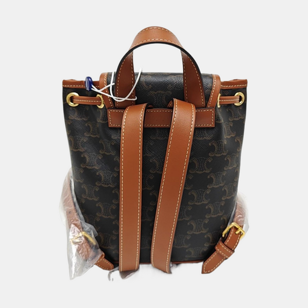 TRIOMPHE Mini Coated Canvas Brown