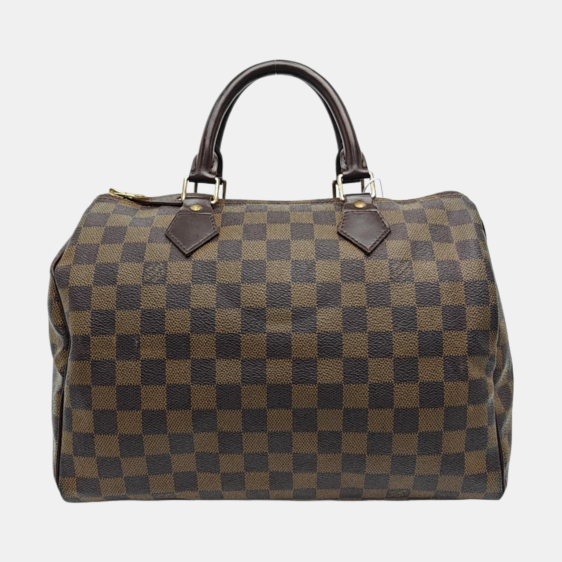 SPEEDY 30 Damier Ebene Coated Canvas Brown