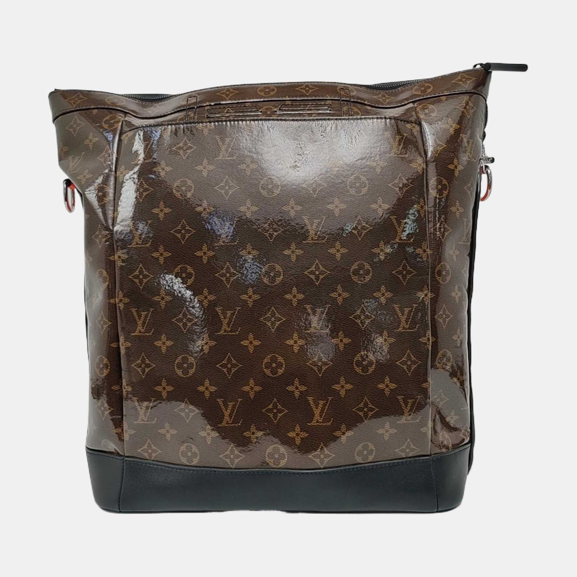 EXPLORER Monogram Coated Canvas Brown