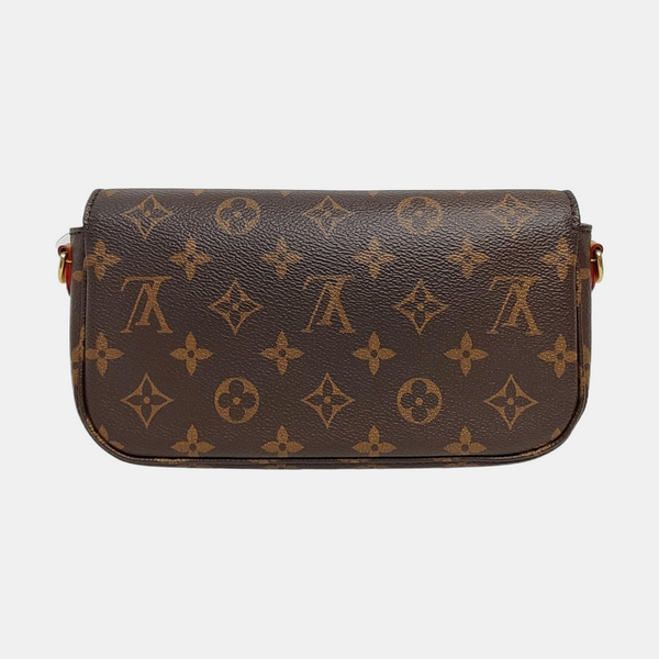 IVY Monogram Coated Canvas Brown