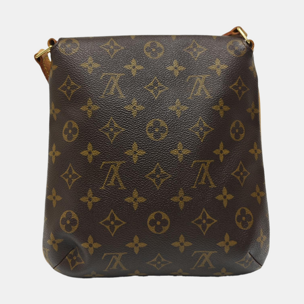 MUSETTE TANGO Monogram Coated Canvas Brown