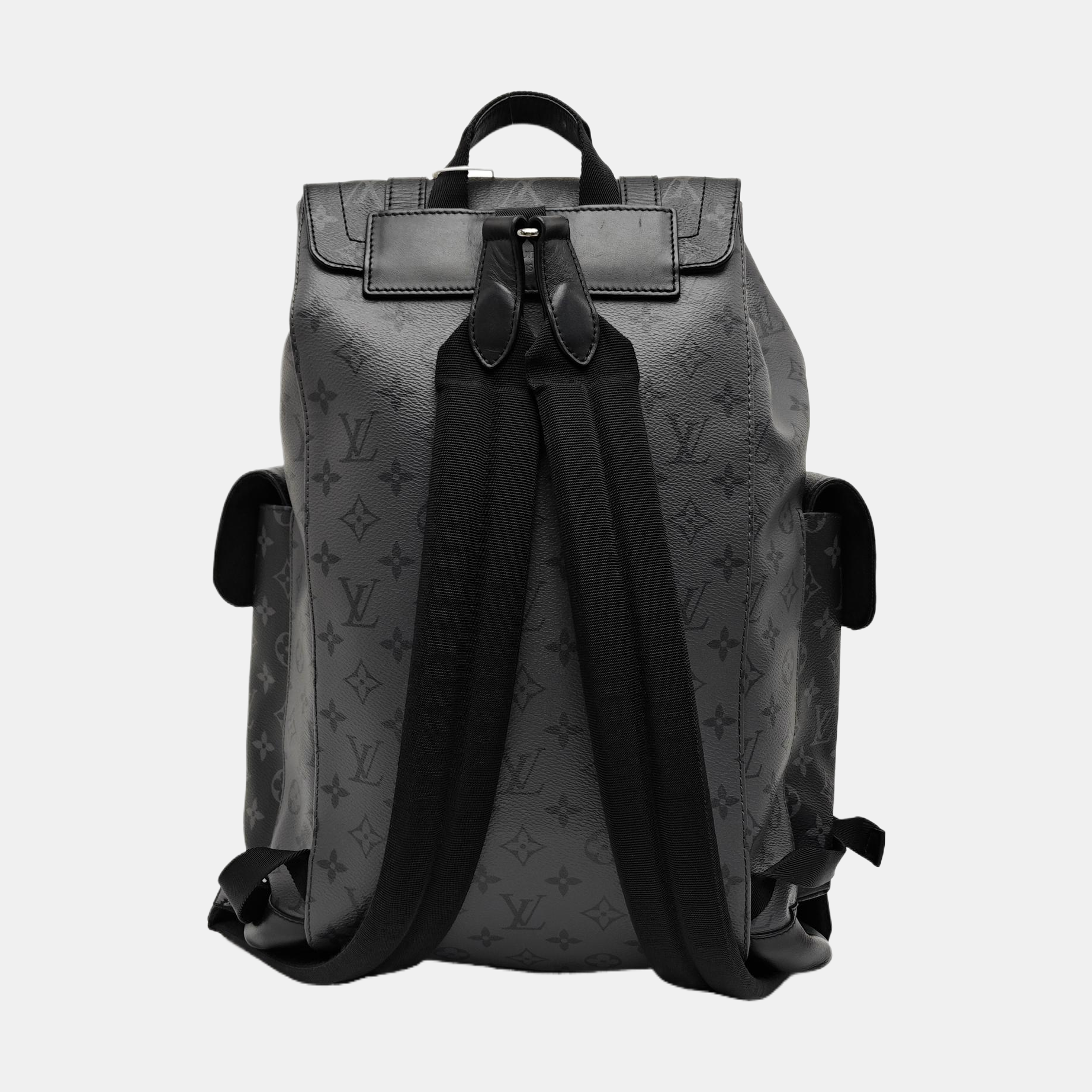 CHRISTOPHER Damier Graphite Coated Canvas Gray
