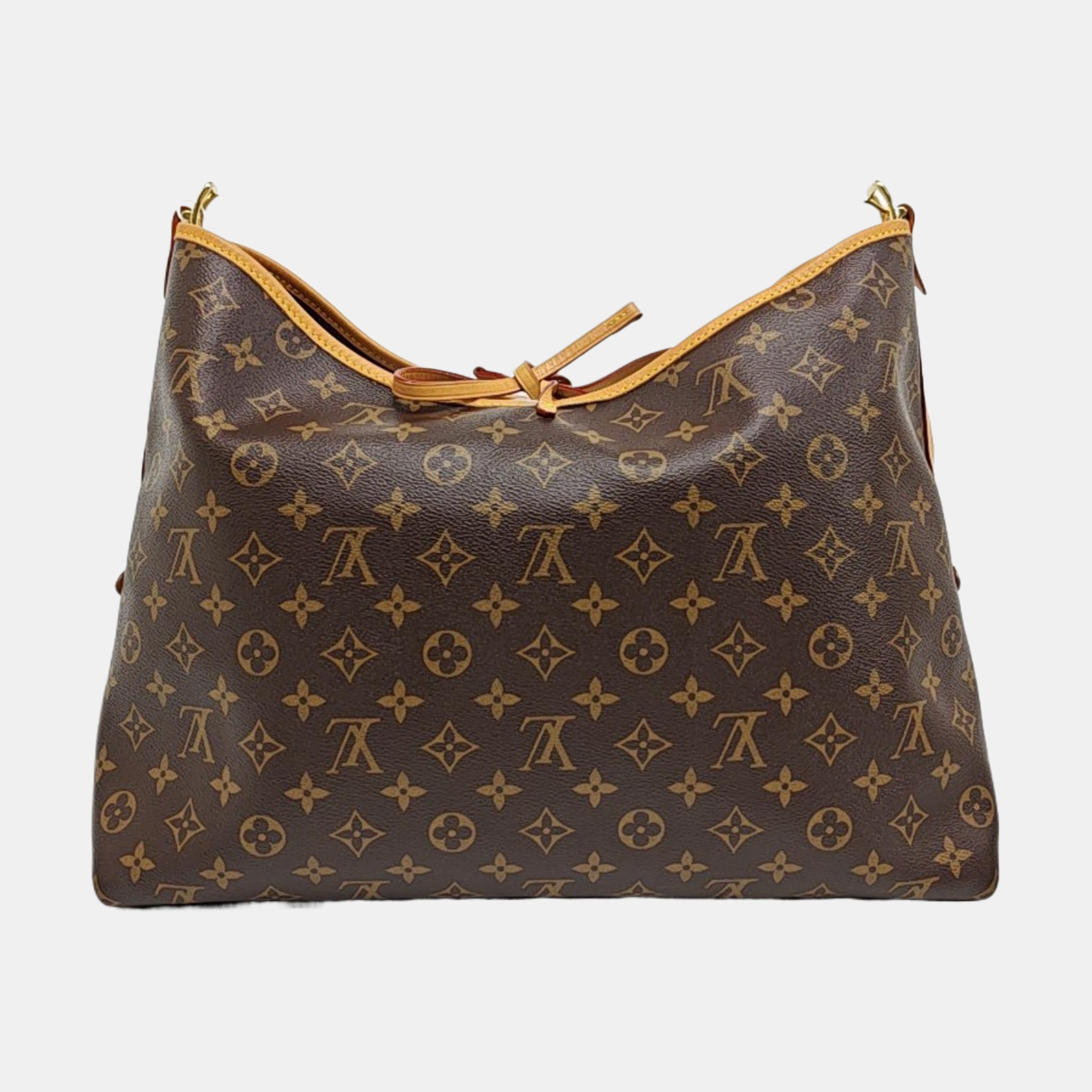 CARRYALL MM Monogram Coated Canvas Brown