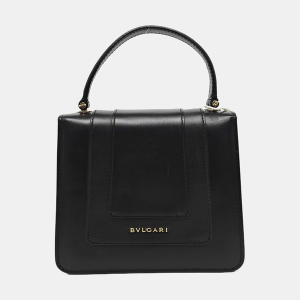 SERPENTI FOREVER Small Calfskin Black