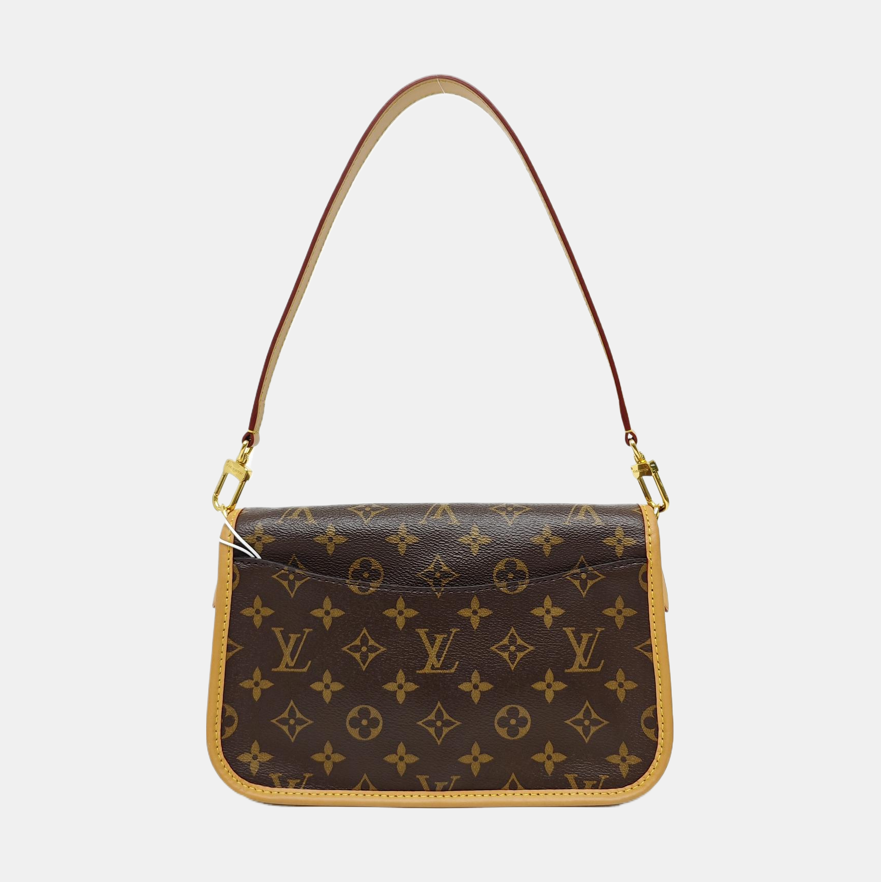DIANE Monogram Coated Canvas Brown