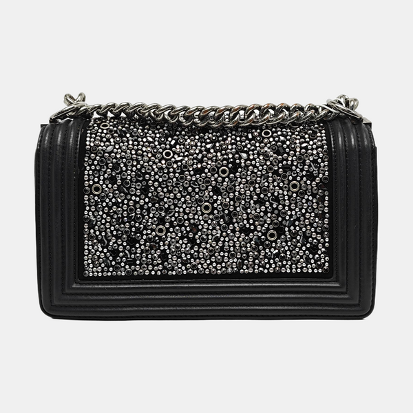 BOY CHANEL Medium Special Material Black