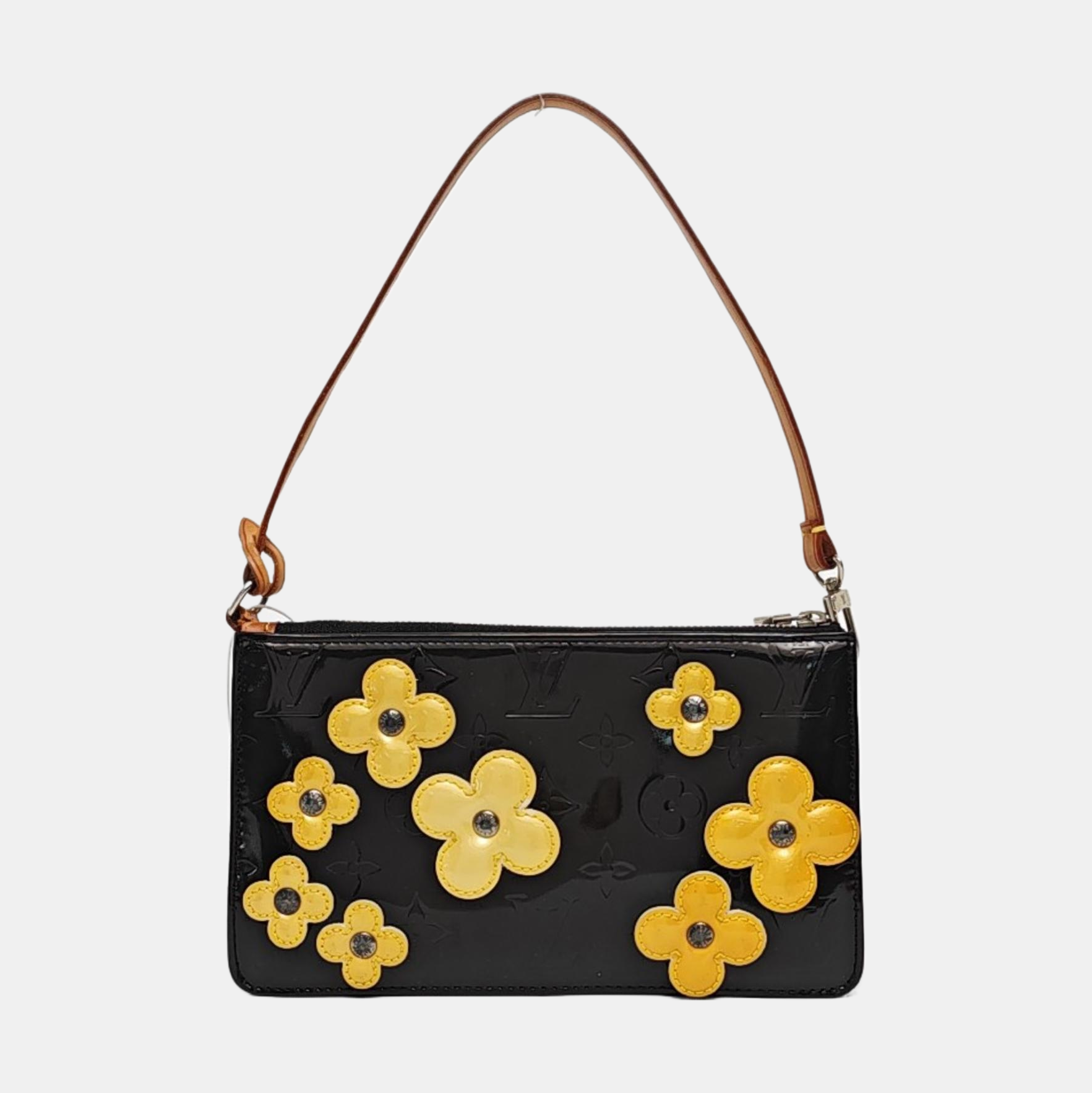 LEXINGTON Monogram Patent Leather Black