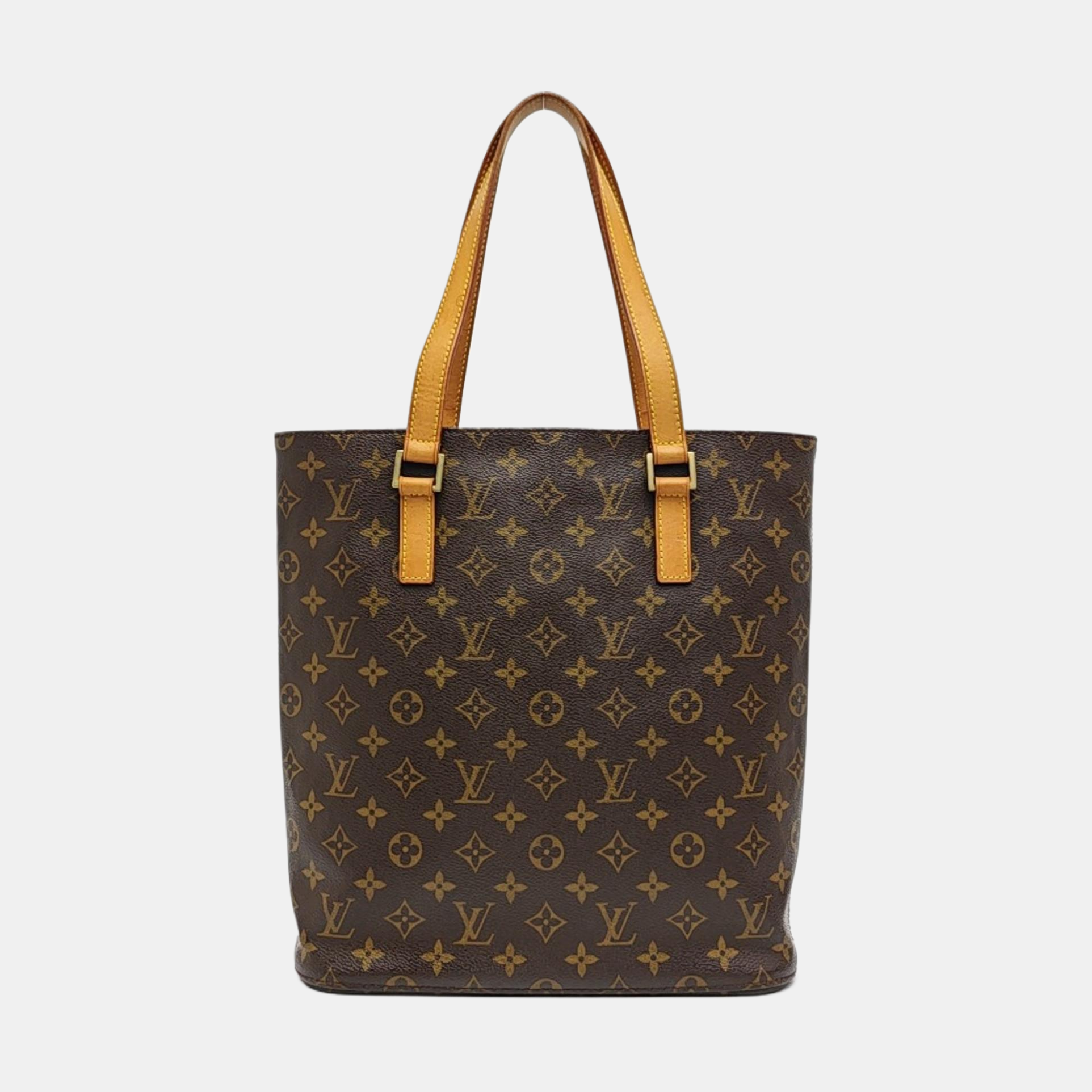 VINTAGE VAVIN GM Monogram Coated Canvas Brown