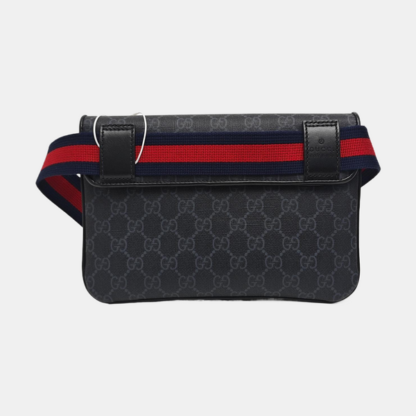 Neo Vintage Monogram Coated Canvas Black